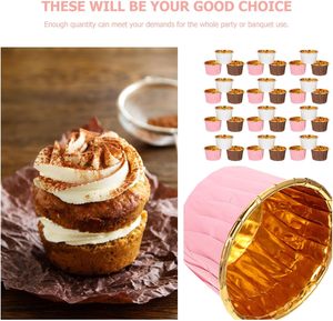 Auf Lager: Cupcake-Backförmchen mit transparenten Deckeln, Einweg, fettdicht, antihaftbeschichtet, lebensmittelecht für Feiertagspartys – Großhandelslieferung - Product Image 4