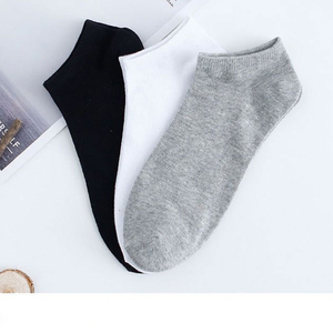 Vớ dùng một lần chất lượng cao màu trắng đen xám, bán buôn - Product Image 6