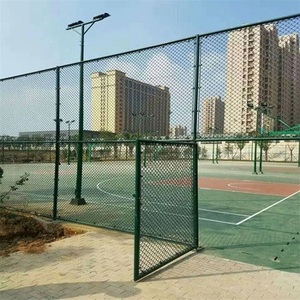 Venta al por mayor Parque de fábrica escolar Negro <span class=keywords><strong>Verde</strong></span> Blanco Grary 5 6 7 8 pies Valla de <span class=keywords><strong>malla</strong></span> de alambre recubierta de plástico Valla de eslabones de cadena de <span class=keywords><strong>malla</strong></span> de alambre - Product Image 1
