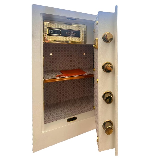 2025 Hight Quality Electronic Password Lock 11mm Solid Steel Door Fireproof Security Box Safe Hidden Hinges Durable Safe Box
