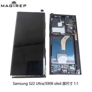 Schermo LCD di Qualità per <span class=keywords><strong>Samsung</strong></span> <span class=keywords><strong>S22</strong></span> Ultra/S908 WF OLED Originale <span class=keywords><strong>Dimensioni</strong></span> 1:1 Display LCD per Telefoni Cellulari Sostituzione Schermo - Product Image 2
