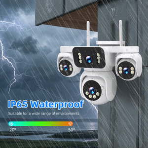 Telecamera PTZ Impermeabile IP65 con Microfono Integrato, Visione Notturna, Sensore CMOS, Rilevamento Intelligente delle Persone, Visualizzazione Remota in Tempo Reale, Telecamera di Sicurezza - Product Image 4