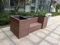 Fioriere in Lega di Alluminio con Rivestimento in Vinile, Misure Personalizzabili per Uso Esterno in Giardino, con Supporto per Fiori/Piante Verdi