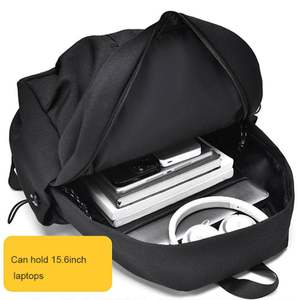 Modern Korean Couple Unisex Backpack Oxford Lightweight School Travel Bag Zipper Closure Portable 20-37L Capacity Sports Pattern - Product Image 5