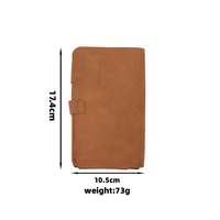 Sac de rangement pliable portable en cuir PU, 6 couleurs, pour câbles, cadeau promotionnel, organiseur de chargeur de voyage, accessoires informatiques