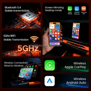 Adaptador Inalámbrico Carplay con Conexión Bluetooth Odm Oem Cp2A-M Ai Box, Conexión por Cable a Inalámbrica para Car Play, Android Auto, Youtube, Mirrorlink - Product Image 4