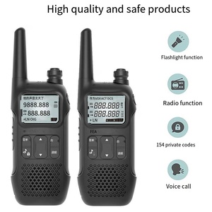 T8 Portable Portable GMRS Radio Longue Portée Talkie Walkie avec 3km de Portée 5W Puissance de Sortie Conception Étanche pour Enfants <span class=keywords><strong>Zello</strong></span> - Product Image 6