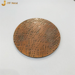Vente directe de matériaux de construction métalliques décoratifs martelés en acier inoxydable SS304, tôle en acier inoxydable - Product Image 6