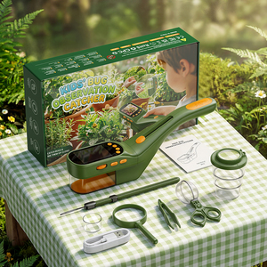 LED Fill Light Insect Explorer Scope 2.4 Inch Big Screen Pocket Labo for Nature Observation - Product Image 3