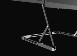 15.6 "ba màn hình Màn hình tricreate 1080P FHD USB-C Nhôm xách tay máy tính xách tay màn hình IPS LCD hiển thị hồng ngoại kinh doanh New OEM - Product Image 4