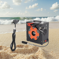 Pompe à air portable 12V/110V/220V en acier inoxydable et aluminium pour pneus de voiture, gonfleur rapide pour bouteille de plongée sous-marine, SUV et voyage