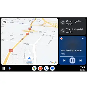 Oto elektroniği 10.1 inç araba kamera dokunmatik ekran Linux sistemi kablosuz Carplay Airplay Android küresel navigasyon araba çizgi kam