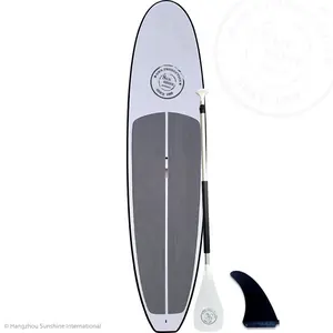 Super de luz de plástico de fibra de vidrio de SUP tablas de surf ABS Paddle Board