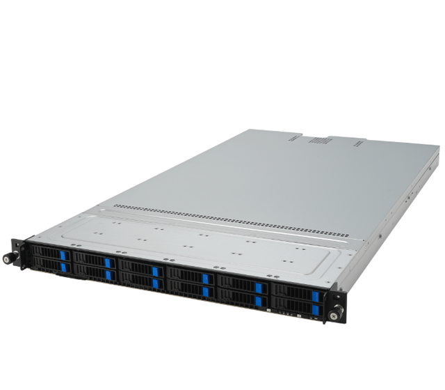 RS501A-E12-RS12U (2*1200W) 1U Server with 12 X SATA/SAS/NVMe DDR5 6400/5600 RDIMM