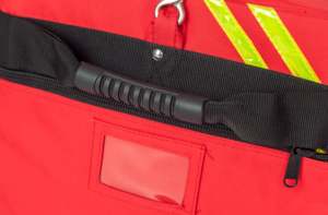 Bolsa de equipo EMT rodante unisex de poliéster resistente, lona de equipo de bombero con ruedas - Product Image 5