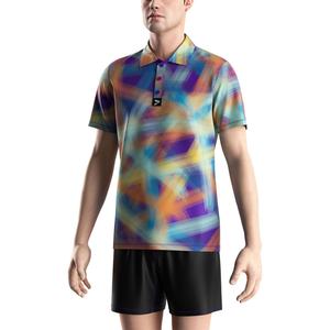 Camiseta Polo Negra de Secado Rápido con Botones, Camiseta Deportiva para Niños, Camisetas Polo Lisas para Golf - Product Image 5