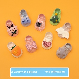 Calcetines Casuales <span class=keywords><strong>de</strong></span> Punto para Bebés Recién Nacidos, Grosor Estándar, Bonitos, Invisibles, Antideslizantes, Antibacterianos, para Niños, Venta al por Mayor - Product Image 2