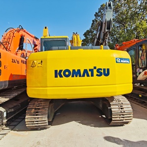 Excavatrice hydraulique sur chenilles Komatsu PC130 de 13 tonnes, d'occasion, 90% neuve, pour chantier de construction routière, d'origine japonaise, à vendre - Product Image 2