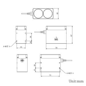 TF350 Dòng Điện Một Điểm Siêu Dài LiDAR IP67 UART/CAN RS232/RS485 Analog (4-20mA) Phạm Vi Phát Hiện 350M Cấp Công Nghiệp - Product Image 4