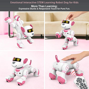 Cane Robot AI Programmabile Intelligente con Funzione di Seguimento, Giocattolo Educativo STEM con Acrobazie e Sensore Tattile per Bambini - Product Image 5