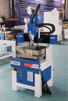 3030 4040 6060 Máquina enrutadora de fresado CNC 4 ejes Soporte de estructura de hierro fundido completo Actualización a servomotor para precio de metal