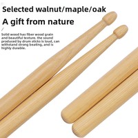 Kabat Ahorn-Holz Jazz Drumsticks Übungsschlägel 5A