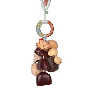 Wholesale DIY Natural Fruit Shell <b>Wind</b> <b>Chime</b> Kit For Home And Auto Decoration - Product Image 1