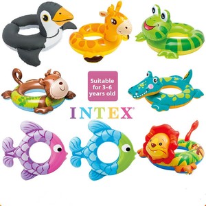Bouée de natation <span class=keywords><strong>gonflable</strong></span> en PVC pour enfants de 3 à 10 ans, avec coussinets sous les aisselles épaissis, motifs dinosaure et licorne de dessin animé, sécurité piscine - Product Image 2
