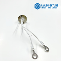 910 Halogen Lamp 12V 20W with Wire Terminals for Biochemistry Analyzer Optical System Lab Equipment Replacement Bulb