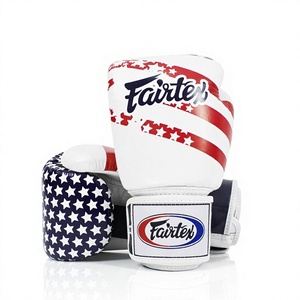 Gants de boxe en cuir de vachette véritable de qualité supérieure, best-sellers, ajustables, respirants, anti-humidité, unisexes - Product Image 1