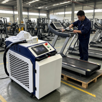 Nouvelle machine de décapage de peinture au laser à fibre pulsée portable 1500W, pour bois/métal/aluminium, écologique, sans dommages
