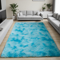 Alfombra Decorativa para el Hogar, Lavable, de Lujo, Antideslizante, Moderna, Suave, para Sala de Estar y Otras Áreas
