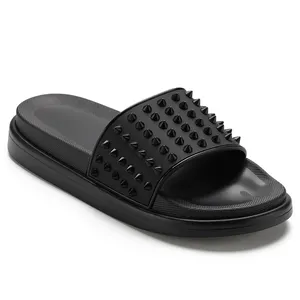 Xsheng Oem Thick Sole Custom Slide Slippers Manufacturer China Slipper New Model 2024 Rubber Slippers Wholesale From China