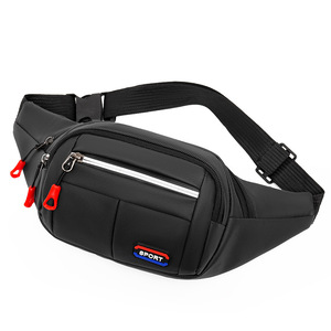 Unisex Waist Bag Large Capacity Water Resistant Oxford Cloth Sport Travel Work Outdoor Use - Product Image 2