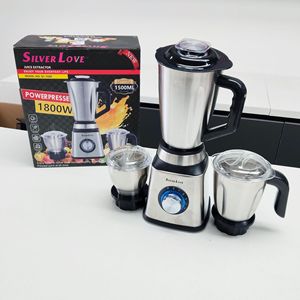 Extractor <span class=keywords><strong>de</strong></span> Jugos <span class=keywords><strong>El</strong></span>éctrico Multifuncional <span class=keywords><strong>de</strong></span> 1000W, <span class=keywords><strong>el</strong></span> Más Vendido en África, 1500ML, Acero Inoxidable, Molinillo en Seco, Licuadora en Húmedo, 3 Recipientes - Product Image 4