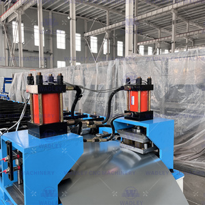 Kim loại lưu trữ tủ dây chuyền sản xuất kệ Hệ thống kệ Bảng điều khiển Máy Giá thẳng đứng lưu trữ Bảng điều khiển kệ kim loại tạo thành máy - Product Image 4