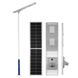 Farola Solar Integrada de 140W con Panel Mono Si LED para Iluminación Exterior de Villas, Fábricas y Plazas - Product Image 1