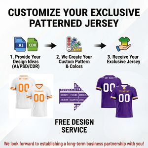 Jersey Sepak Bola Tim Massal OEM ODM Cetak Sesuai Permintaan Tambahkan Logo Kustom Nama Pribadi Atletik FBJ02-24017009 - Product Image 5