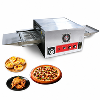 Four à pizza industriel électrique 18 pouces en acier inoxydable de qualité alimentaire, à tube droit, 6 kW, haute puissance