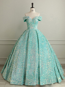 ใหม่กระโปรง Tutu ปักเลื่อมสำหรับผู้หญิงชุดงานพรอมชุดเดรสงานเลี้ยงชุดราตรีชุดราตรี - Product Image 4