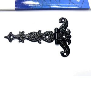 Charnière de meuble rétro en alliage de zinc, style européen, montage en surface, durable, pour boîte en bois, décoration de la maison, finition bronze antique - Product Image 2