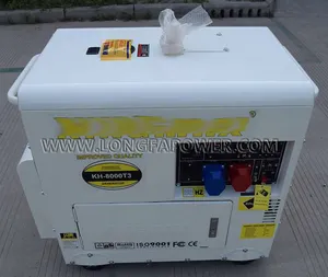 MAX POWER KH8000T3 KM14500T Générateur diesel insonorisé super silencieux grand réservoir de carburant 30L