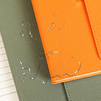 Coffret cadeau d'accueil pour entreprise, carnet de notes de luxe en cuir PU avec boîte cadeau, stylo et clé USB