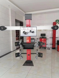Juego completo de elevador de coche, rueda delantera, cuatro ruedas, posicionamiento, equipo de alineación de ruedas, alineación 3D para inspección de vehículos - Product Image 5