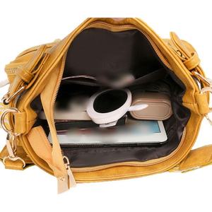 Vente en gros de <span class=keywords><strong>sac</strong></span> à bandoulière en cuir PU pour femmes de style vintage sacs de haute qualité <span class=keywords><strong>sac</strong></span> à bandoulière multifonctionnel à poches multiples pour femmes - Product Image 5