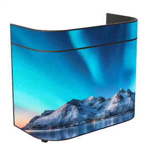 Mesa Publicitaria Comercial en Forma de U con Pantalla LED, Mostrador con Pantalla LED, Ruedas, Video Wall, Compatible con HDR 5 - Product Image 1