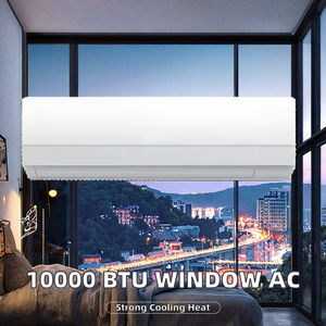Aire Acondicionado de Ventana de 10000 BTU para Hogar y Hoteles, Fácil Instalación con Potente Enfriamiento de Frecuencia Variable - Product Image 2