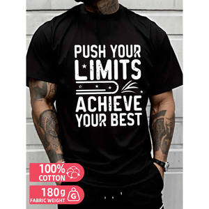 T-shirt unisexe drôle à imprimé uni, poids 280g, vêtements de base tendance, cadeau pour papa, fabriqué aux États-Unis - Product Image 1