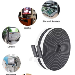 Haute densité <span class=keywords><strong>néoprène</strong></span> EVA mousse acrylique adhésif coupe-froid insonorisé Double face ruban de masquage 50m résistant à la chaleur longueur - Product Image 1