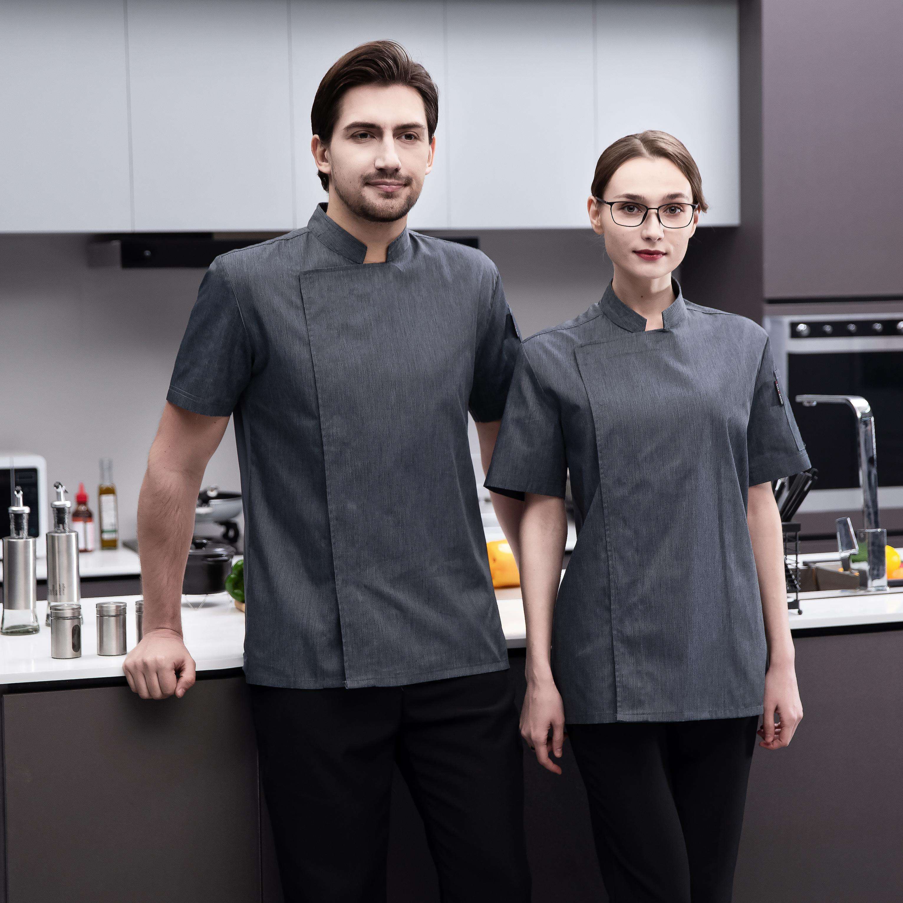 Chef Ropa De Hosteleria Moderna Diseños De Uniformes De